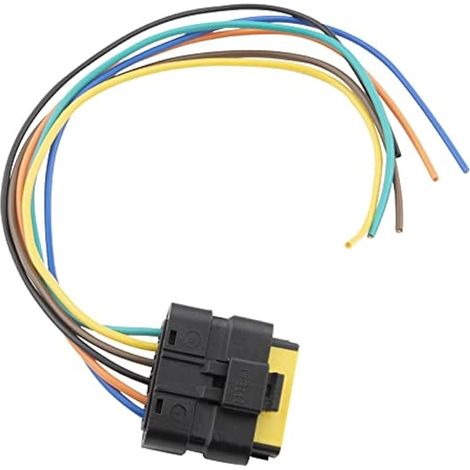 Kit de réparation de faisceau de feu arrière, 28cm prise femelle de connecteur de faisceau à 6 broches compatible avec Clio MK3 (1/5)