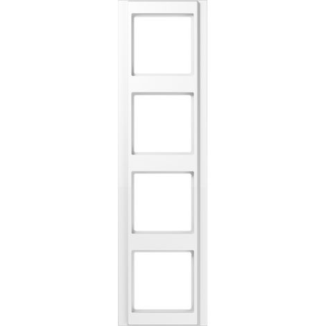 Plaque de finition Jung a584ww en duroplast dimensions 8,1x29,4 cm