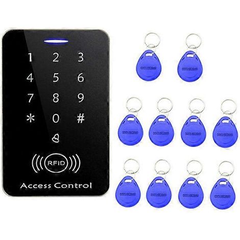 Sistema de control de acceso RFID, cerradura de puerta de entrada por proximidad, fuerte antiinterferencias, distancia de inducción (1/5)