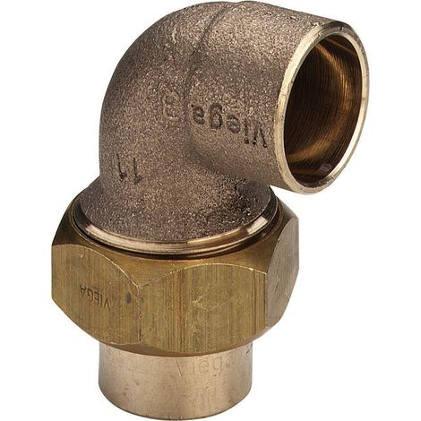 Viega Übergangsverschraubung 90 Grad, d 28mm Rotguss Modell 94096, 146368 (1/2)