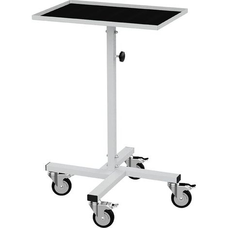 Arbeits- und Montagegestell stufenlos höhenverstellbar, Rollen Ø100 mm Maße in mm (BxT): 660 x 660 (1/4)