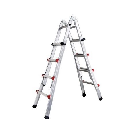 SCALE SCALA TELESCOPICA STEP UP PIUMA 4+4 4+5 5+5 6+6
