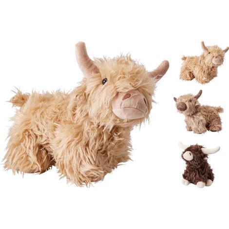 Fermaporta a forma di mucca 27 cm modello assortito PERAGA CHRISTMAS