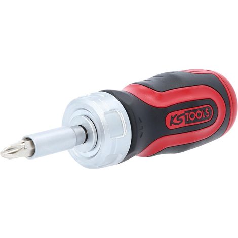 KS TOOLS  1/4"  6 en  1 Mini  Destornillador de  carraca -  159.2025 (1/4)
