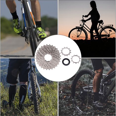 Cassette de Vélo Route 10 Vitesses 11-28T, Compatible avec Groupes 8 à 11 Vitesses, Pièce Détachée pour Vélo de Course (1/5)