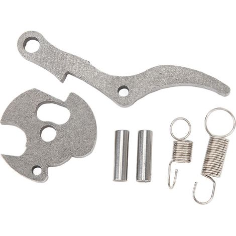 Dispositif de déclenchement pour lance-pierres, raccords en alliage d'aluminium et acier, système de déclenchement automatique à rebond, à monter soi-même. (1/4)