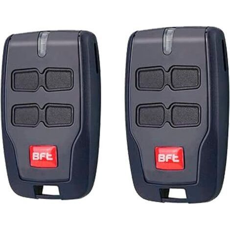 Télécommande BFT MITTO 2 4 boutons 433,92 MHz à code tournant pour portail et porte de garage
La télécommande BFT 4 boutons pour portail et porte de garage peut être programmée facilement par un serr (1/4)