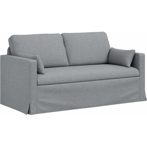 Canapé Gris clair 158 x 78 x 80 cm tissu (1/5)