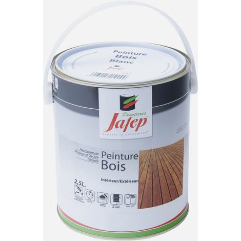 Peinture bois blanc Jafep 2,5 L
