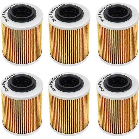 Filtre à huile compatible pour APRILIA RSV MILLE 1998-2005 RSV TUONO 2004 2005 SL1000 SL 1000 FALCO 2000-2008 TUONO 1000 2006 2007 2008 2009（） (1/5)