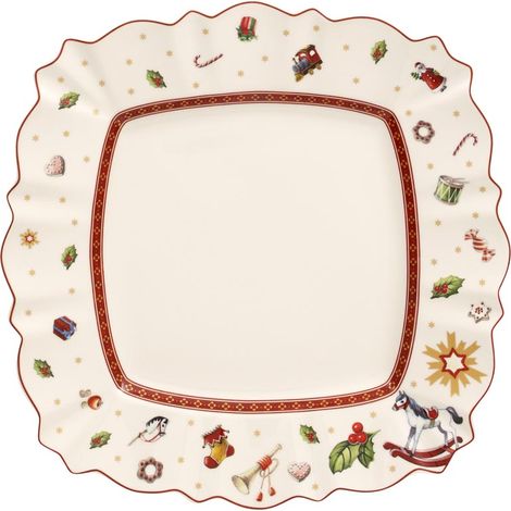 Plato llano cuadrado Toy's Delight de Villeroy & Boch