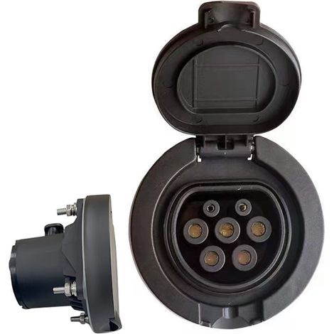 JATRHG Prise de Recharge Type 2, 32A, 3P, Mâle - Modèle T2 32M 3P