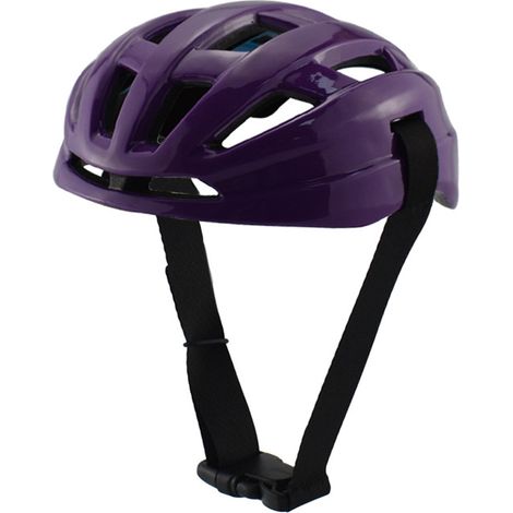 Casque pour chien de petite et moyenne taille, casque de moto ventilé pour chien, casque pour animaux de compagnie avec sangle réglable pour chatons et chiots, violet (1/5)