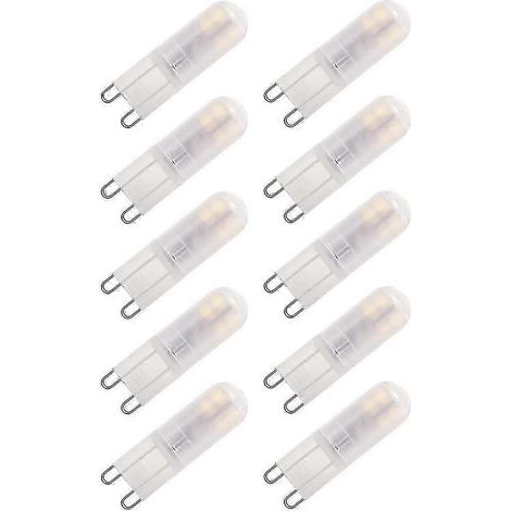 G9 2W LED-Lampen, entsprechend G9 20W, 25W und 28W Halogenlampen, G9 kaltweiße 6000K LED-Lampen, 36 ()