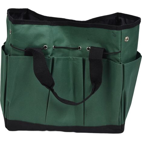 Sac de rangement pour outils de jardin, grande capacité, kit de jardinage portable, pochette à outils multi-poches pour menuisier, électricien, bricoleur (1/5)