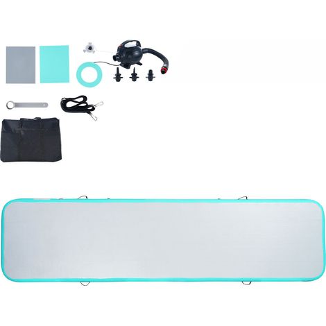 Tapis de gymnastique gonflable Air Track de 4 m avec pompe (1/5)