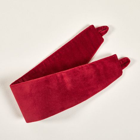 Embrasse en Velours uni DARIO