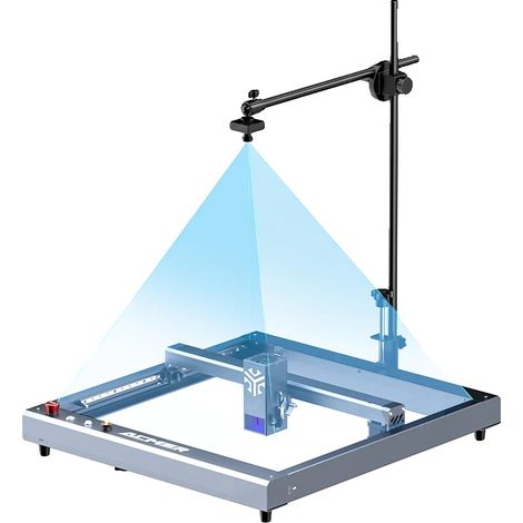 Graveur Laser, Haute Précision, Compatibilité Matériaux Polyvalente, Caméra A500, 6W, Prise EU (1/2)