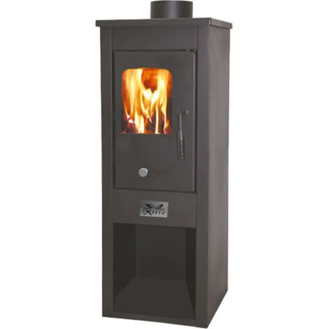 STUFA LEGNA ERA MILLE - NERO KW 6,8 MM 330X350 H.MM 940 - 1 pezzo