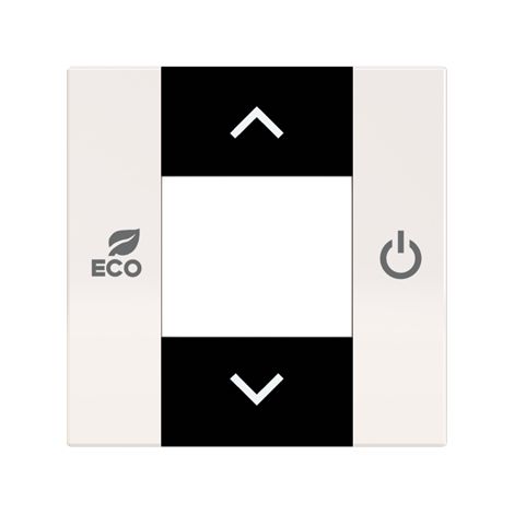 free@home Enjoliveur pour thermostat blanc 2CLA224060N1102 ABB 590241 (1/3)