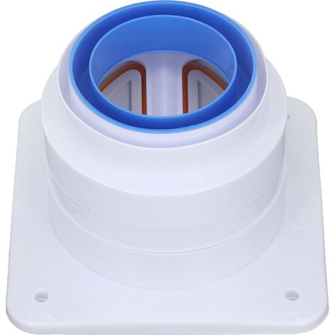 Universelles Rückschlagventil für Dunstabzugshauben, Einwegventil, für Küchen- und Badezimmer-Luftauslass, 1 Stück, PVC, geruchs- und insektenabweisend. (1/5)