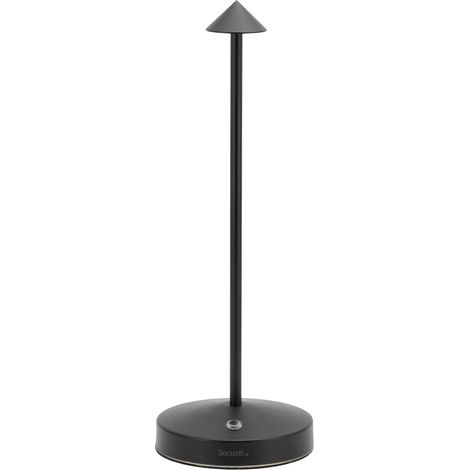 Lampe de table LED - ANGELINA - Noir - Securit