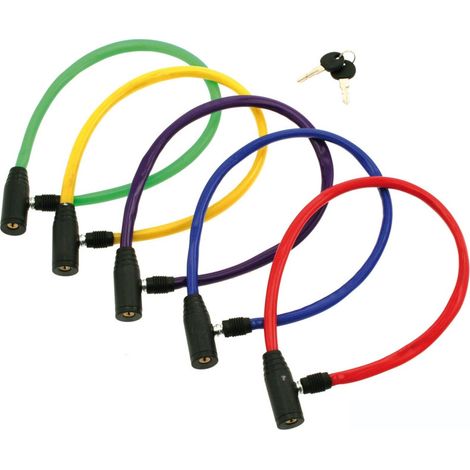 Trade Shop - Cadena Moto Candado Antirrobo Moto Scooter Tornillo Acero - (1/3)