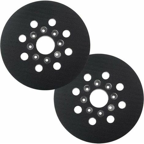 Plateau de Ponçage 125 mm Compatible avec Bosch PEX 220 A, GEX 125-1 AE, Skil 7402/7490, Lot de 2 Odipie (1/4)
