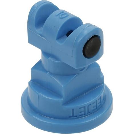 Boquilla de doble chorro plano TTJ 110掳 pl谩stico azul claro TEEJET TTJ6011010VP