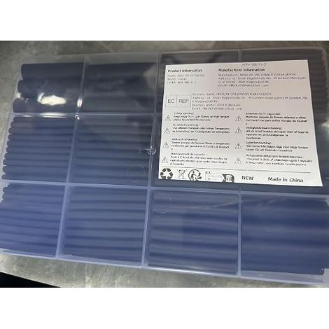 Gaine Thermorétractable Noire, 3:1 Tube Gaine Thermorétractable Etanche à Double Paroi Revêtement Adhésif, Gaine Retractable KFZ-Reparatur, Bootselektrik, Kabelisolierung (1/4)