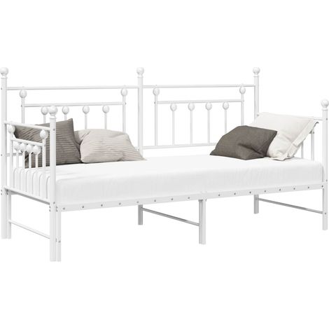 Maison Exclusive - Estructura de cama de día 80 x 200 cm Acero (1/5)