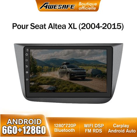 AWESAFE Autoradio Android 13 pour Seat Altea XL (2004-2015) Toledo (2004-2009) 6Go+128Go 9'' écran Carplay Bluetooth Android Auto (1/5)