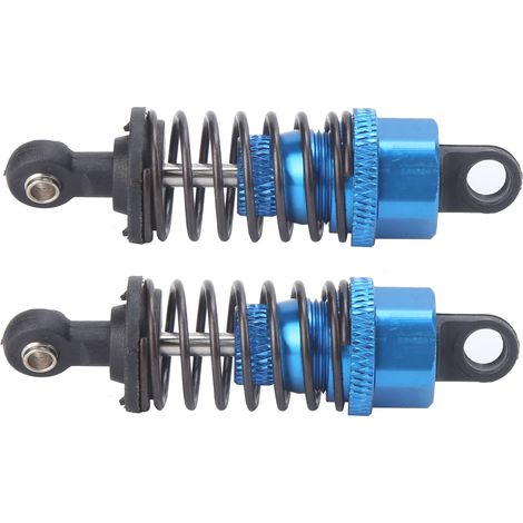 Satz mit 2 63-mm-Aluminium-Stoßdämpfern für TRAXXAS SLASH 2WD RC-Car (blaue Ersatzteile) (1/5)