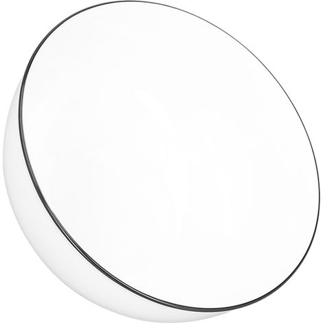 Bols en céramique noire résistante, collection Black Line, 18 cm (7 pouces), parfaits pour les salades, soupes, ragoûts, desserts et nouilles. (1/5)