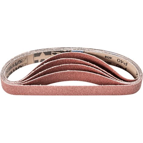 PFERD TOOLS Korund Schleifband BA 30x533 mm A40 für universelle Anwendung mit Rohrbandschleifer 20 Stk (1/4)