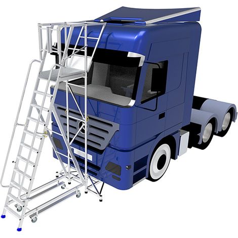 Piattaforma d'accesso frontale camion - Altezza d'accesso 3.75m - ER11/CAMION