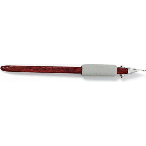 Grattoir à poterie avec manche en palissandre rouge et anneau A-- (1/5)