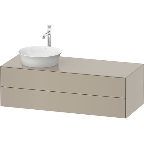 Duravit Tulip blanco, mueble de baño colgado en la pared, anchura (1/2)