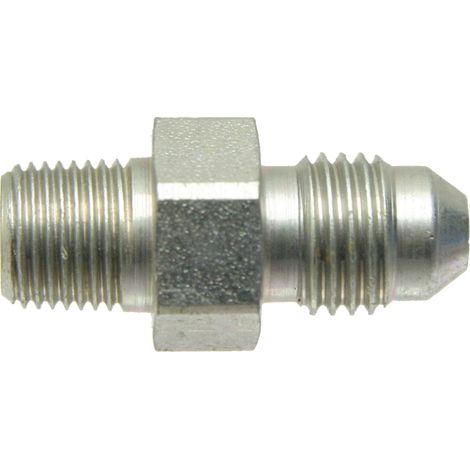 Raccord hydraulique droit 1/2" JIC 1/4" NPT 350 bar (1/2)