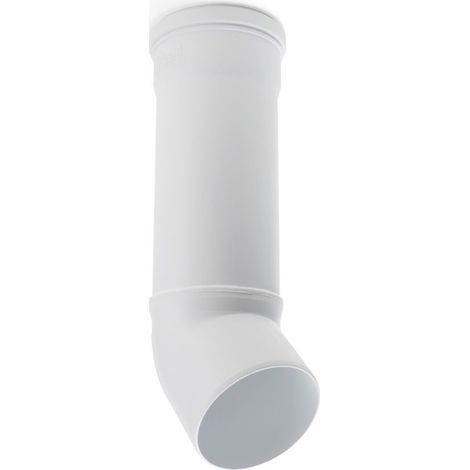 REHAU RAUPIANO PLUS Umlenkungsbogen Umlenkung DN 110, 45 Grad, wandverstärkt, 11230581002 (1/4)