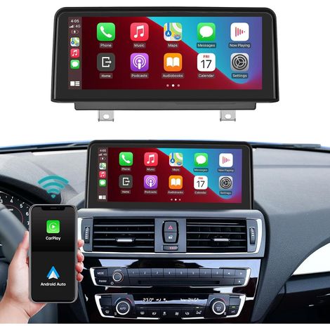 Autoradio 12,3 Pouces, CarPlay/Android Auto/Mirrorlink/GPS pour NBT 1/2 Series F20/F21 (2011-2016) F23 Cabrio (2013-2016) Autoradio à écran Tactile, Navigation GPS pour Voiture, D (1/5)