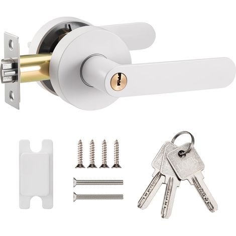 Poignée de Porte à Levier, Serrure de Poignée de Levier de Porte (1/5)