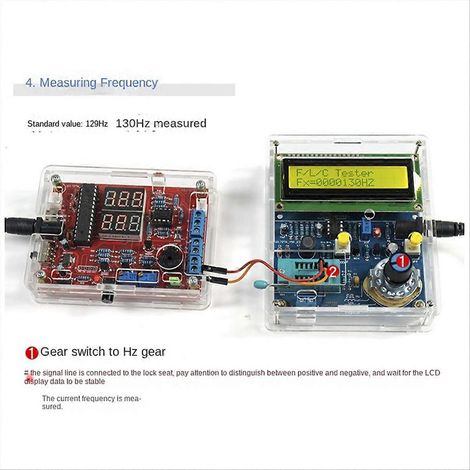 Kit électronique DIY 51 Testeur monolithique Kit de soudage de circuit imprimé (1/5)
