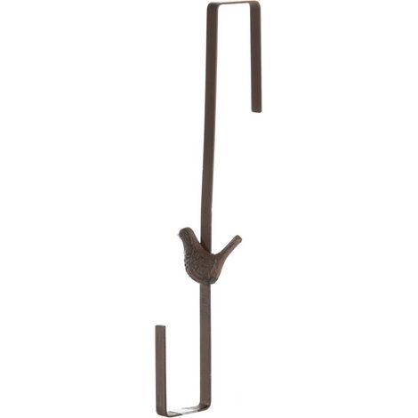 Supporto per ghirlanda a forma di uccello per porta, 35,5 cm