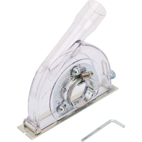 Couvercle Anti-Poussière de Coupe, Capot de Protection Meuleuse 125mm Carter Aspiration Meuleuse pour Meuleuse d'Angle 100/125/150 mm et Disque de Scie 90/115/125 mm (1/5)