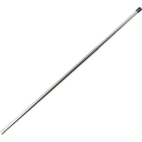 Barre de suspension télescopique extensible en acier inoxydable de 58 à 98 cm, idéale pour ranger vos vêtements dans une armoire ou un dressing. (1/5)