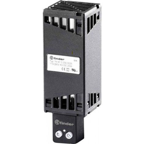Finder 7H.51.0.230.0025 Riscaldatore 110 - 230 V 25 W (L x L x A) 125 x 41 x 41 mm 1 pz.