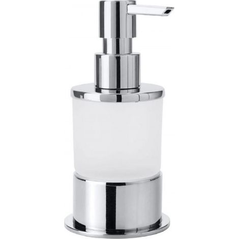 Distributeur de savon liquide pose libre OMEGA 8x16x8 cm / 200ml (1/5)