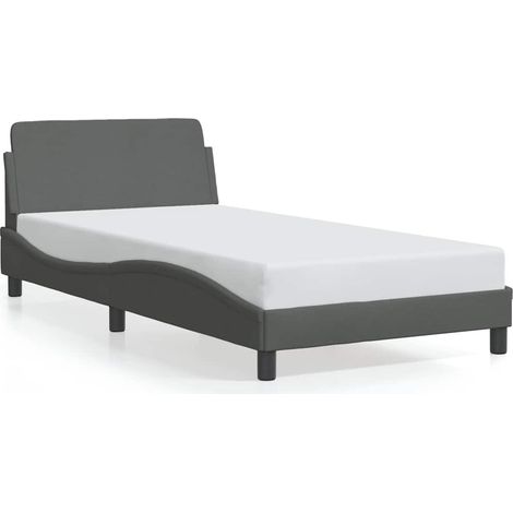 Maison Exclusive - Giroletto Dover Grigio Scuro 100x200 cm Tessuto (1/5)