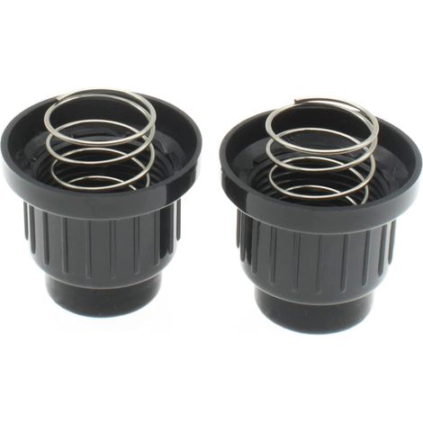 Lot de 2 allumeurs à gaz à piles AA avec bouton-poussoir, pour barbecues et chauffages de terrasse extérieurs.